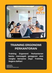 pelatihan ERGONOMI PERKANTORAN di jakarta