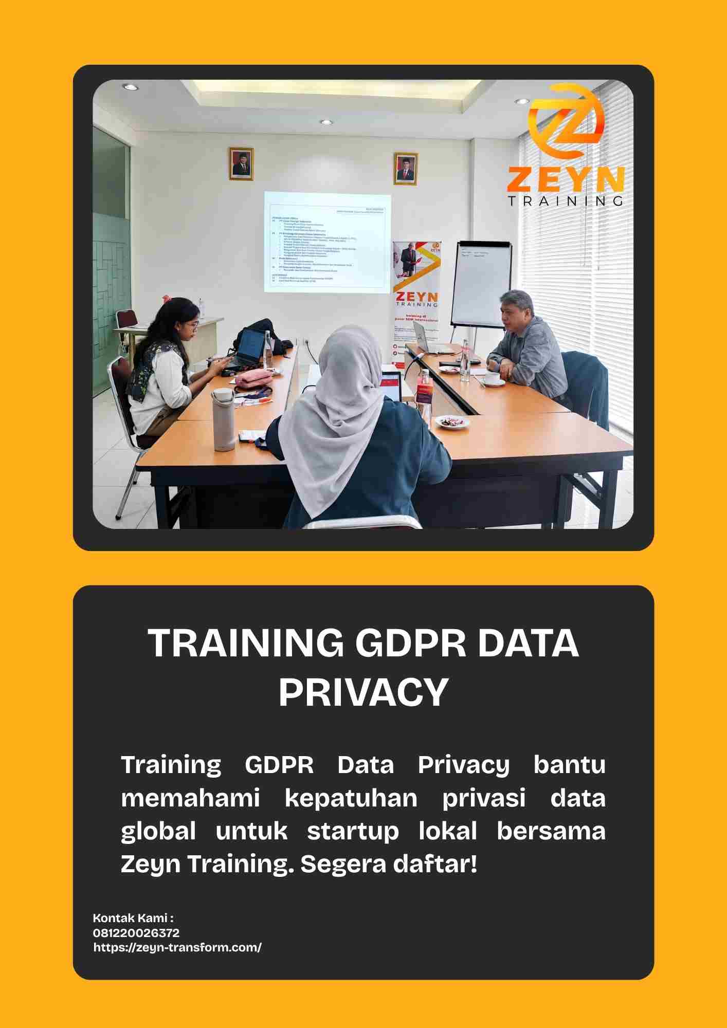 pelatihan GDPR DATA PRIVACY di jakarta