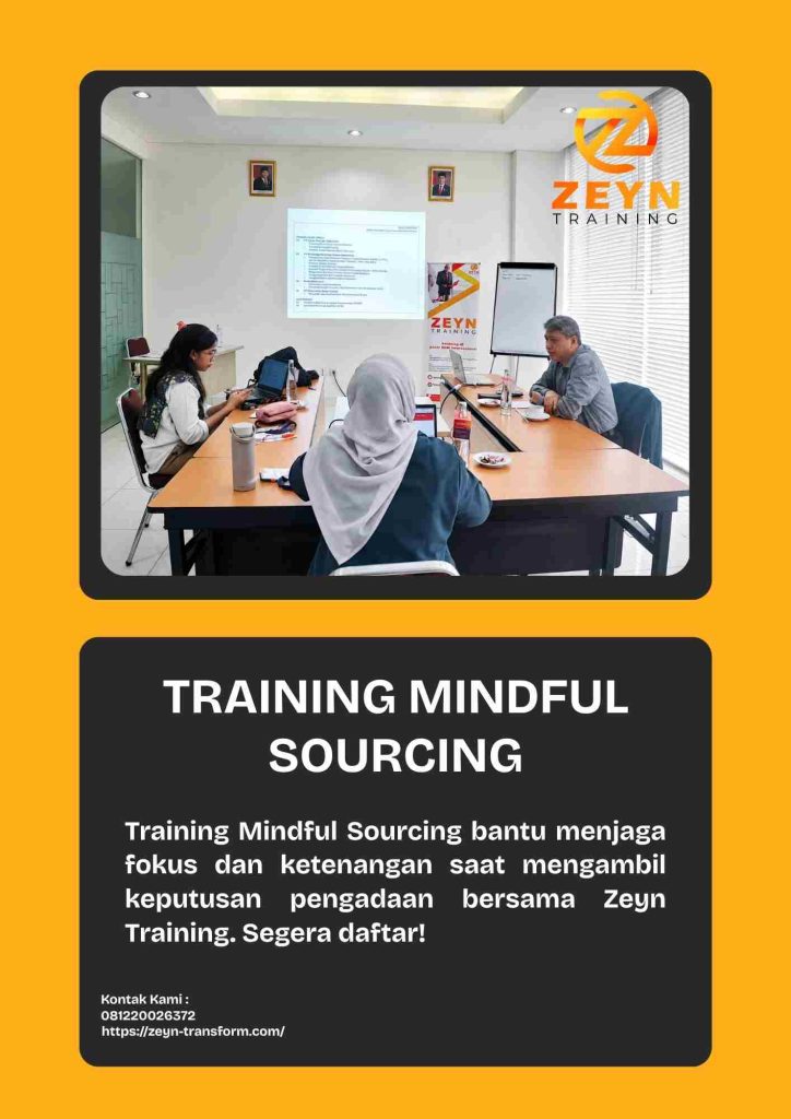 pelatihan MINDFUL SOURCING di jakarta